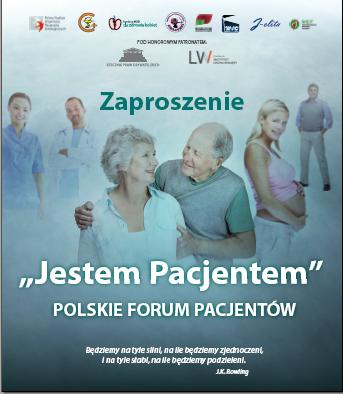 zaproszenie na Polskie Forum Pacjentów
