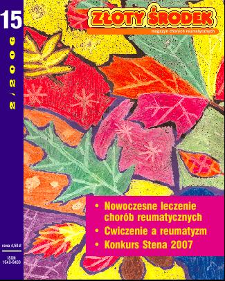 Złoty Środek 15. W nim m. in. nowoczesne leczenie, ćwiczenia a reumatyzm, psycholog i dziecko