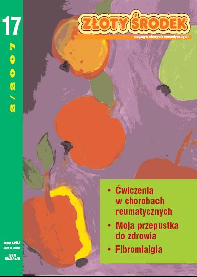 Złoty Środek 17. W nim m. in. rehabilitacja, moja przepustka do zdrowia, fibromialgia